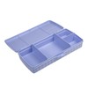 Tupperware Breakfast Buffet Lunch Box with Divisions and Ketchuplöffel Strawberry