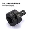 MIXPOWER 1-Inch Drive (F) to 3/4-Inch (M) Impact Socket Adapter