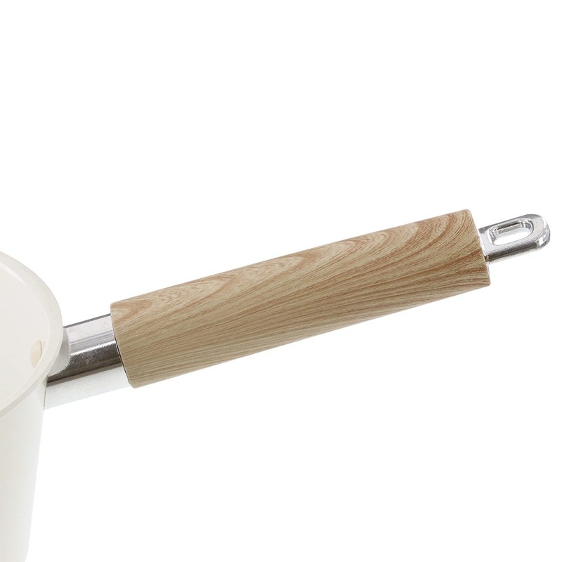 Bestco ND-6753 Ceramic IH Snow Flat Pot, 7.9 inches (20