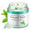 Toothpaste Tablets, Natural Peppermint Chewable Toothpaste Tabs, Fluoride Free, Travel