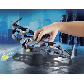 PlayMOBIL 9253 Top Agents Mega Drone with Firing Weapons, Fun Imaginative Role-Play, PlaySets Suitable for Children Ages 4+