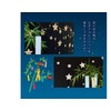 regalo Star Garland, Double Sided (78.7 inches (200 cm), Decoration,