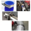70-78mm 304 Stainless Steel T Bolt Hose Clamp Heavy Duty