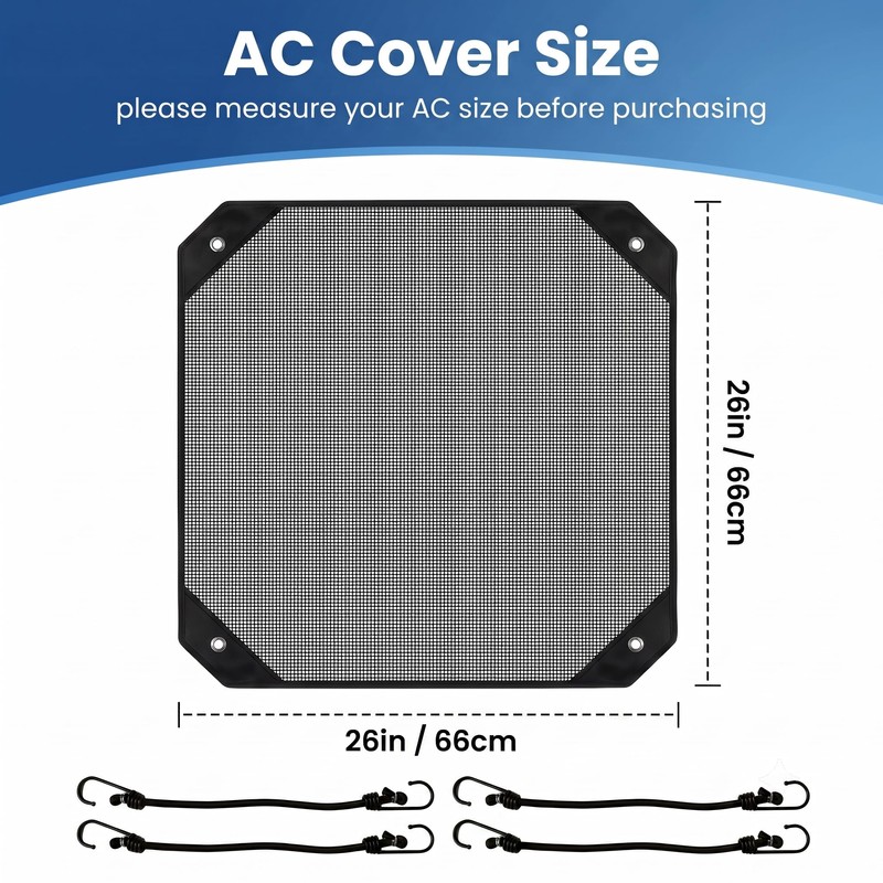 26'' x 26'' Central Air Conditioner Cover for Outside Units