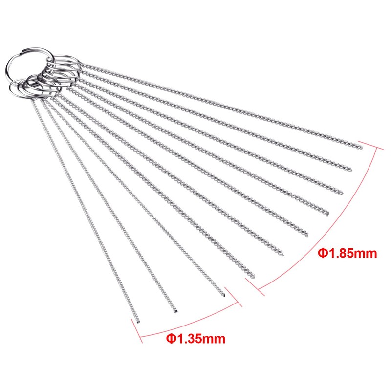 Carb Carburetor Cleaner Cleaning Brushes Kit, Small Wire Brush -