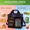 iknoe Large Cooler Bag Collapsible, 15L Insulated Bags, Leakproof Lunch