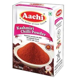 NT# Aachi - Kashmiri Chilli Powder 200g -Aachi Kashmiri Chili powder is a red-colored blend of powdered spices.
