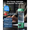 Hydrogen Water Bottle - Portable, Rechargeable, LED Timer, Aluminum and
