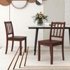 Giantex Farmhouse Dining Chairs Set of 2, Modern Kitchen Chairs