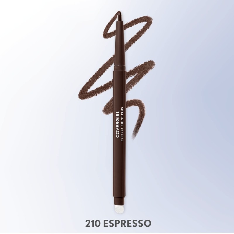 COVERGIRL Perfect Point PLUS Eyeliner Pencil, Espresso .008 oz. (0.23