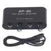 2CH Sound Amp Preamplifier Balanced Input 1/4in 6.5mm Gain Independent