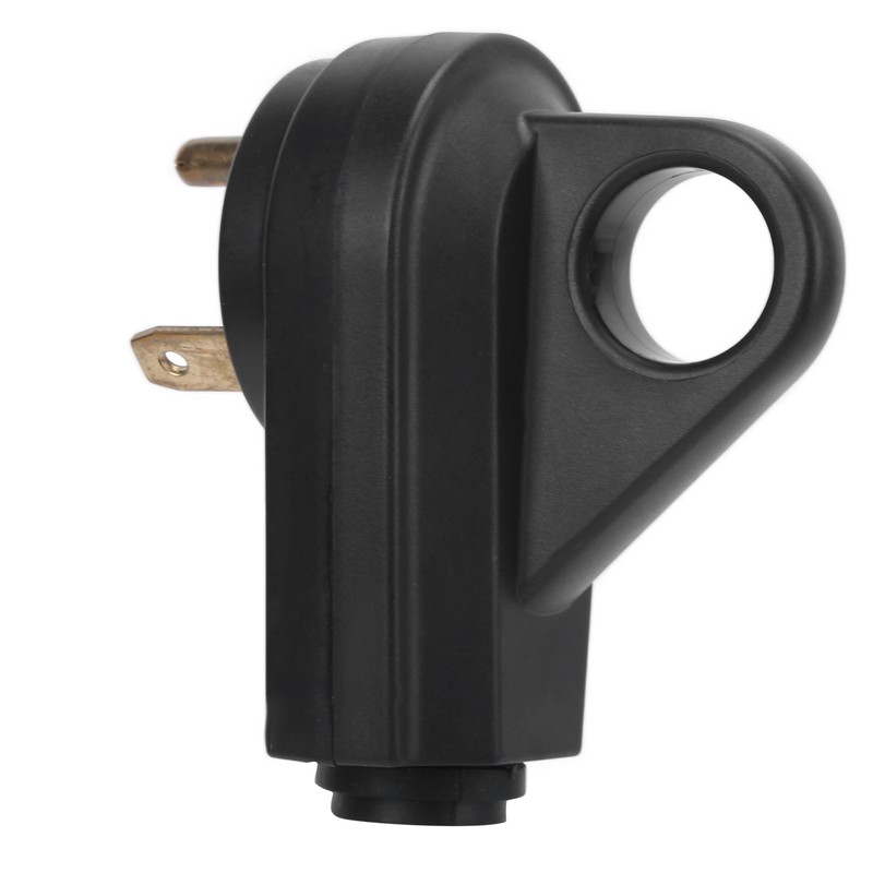 30A Male Plug Electrical Adapter with Ergonomic Grip Handle for