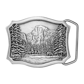 Indiana Metal Craft Yosemite Half Dome Pewter Belt Buckle - Made in USA