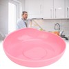 Widened Plate NonSlip SpillProof Elderly Disabled Care Tableware with Suction