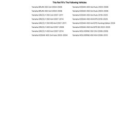 Tusk First Line Air Filter For Yamaha KODIAK 450 4x4 EPS SE 2022-2024