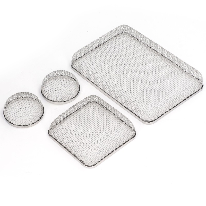RV Mesh Screen Set Stainless Steel Vent Cover Furnace Flying