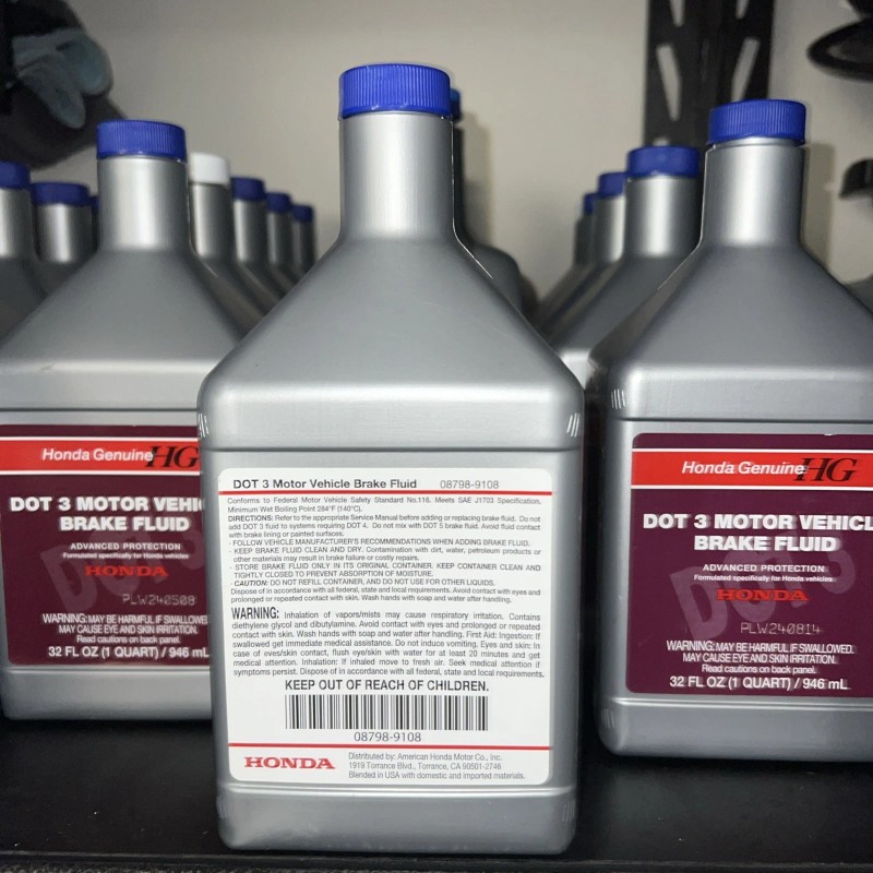 Honda GENUINE HONDA BRAKE FLUID DOT 3