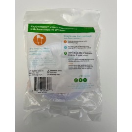 Simply Conserve 7/8" x 17' V-Seal Weatherstripping Self-Stick Plastic M13W White