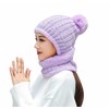 HUAMULAN Women Winter Knit Beanie Hats One Piece Fleece Lined