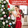 Sumind 12 Pieces Clear Christmas Fillable Ornament Balls 3.15 inch