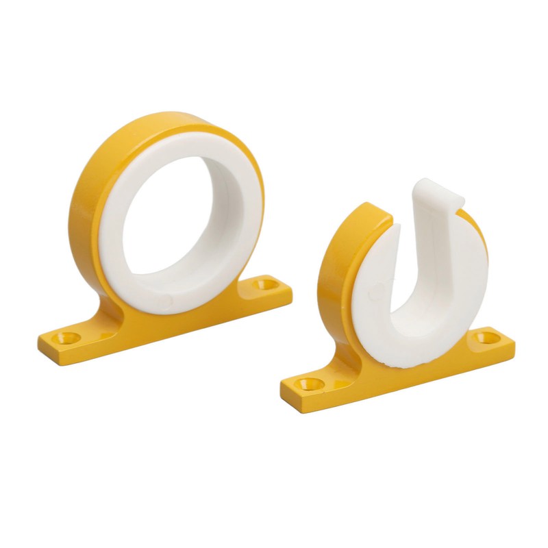 2 Pcs Fishing Rod Holder Horizontal Vertical Aluminium Boat Mounted