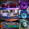 Nilight 4PCS 15.5inch LED Wheel Ring Lights RGB with APP