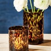 Two's Company Set of 2 Tortoise Candleholder Vase, Includes 2