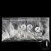 Elvia Short Oval Mini Nail Tip No. 4 50p x 4, clear, 1 pc / 엘비아 숏오발 미니 네일팁 4호 50p x 4개, 클리어, 1개