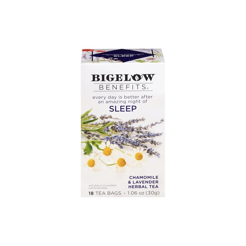 Bigelow Cozy - Bolsas de té de hierbas, manzanilla