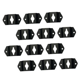jojofuny 20pcs Speaker Hanging Connector Hooks Iron Wall Mount for Surround Hanger Accessories Strong Load-Bearing Capacity