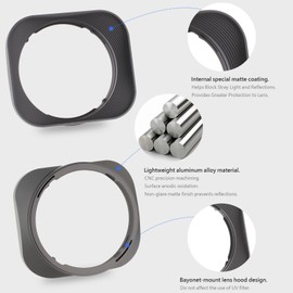 Haoge LH-SM5614 Bayonet Lens Hood for Sigma 56mm F1.4 DC DN Lens