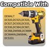 Carbon Brushes Holder Compatible with DeWALT DC920, DC925, DC926, DC927,