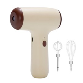 Handheld Electric Egg Beater Strong Power Rechargeable Cordless Cream Baking Mixer for Kitchen