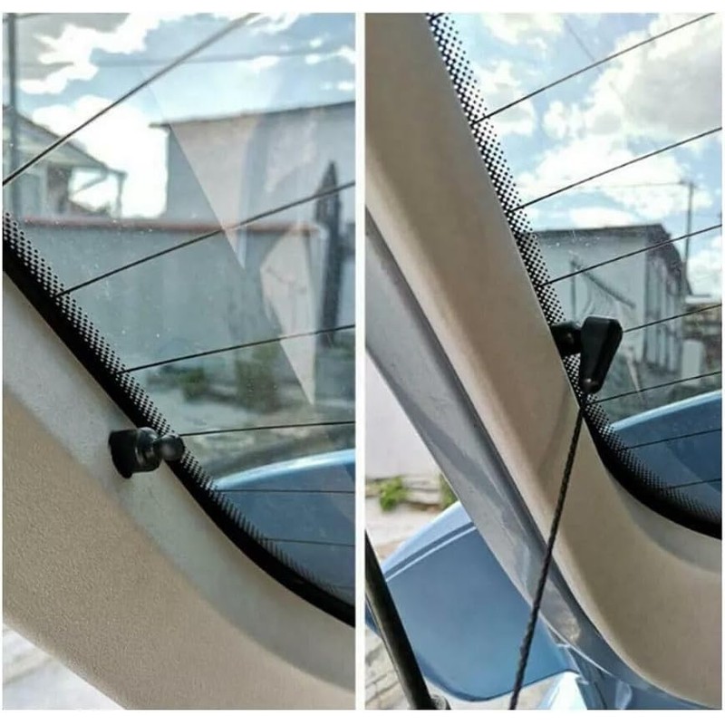 2X Rear Parcel Shelf Fixing String Clips FOR FORD FOCUS