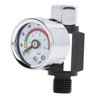Spray Gun Air Pressure Regulator Aluminum Alloy High Accuracy Adjustment