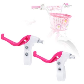Homoyoyo Pair Phone Accessories Kids Handlebar Brake Lever Bicycle Electric Bicycle Pink Brake Lever Universal Brake Levers Kids Brake Motorcycle Accessories Hand Brakes Bike Child Bracket