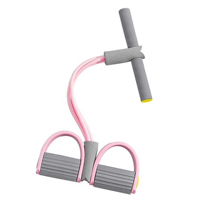 4-Tube Resistance Band for Full-Body Exercise – Pedal Pull Rope