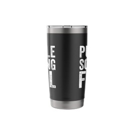 Puzzle Solving Fuel Funny Thinker Coffee Lover Quote Stainless Steel Insulated Tumbler