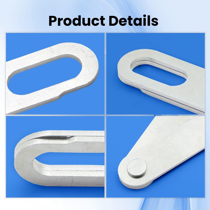 ECOMARK Truck Tailgate Strap Hinges Fit for Chrysler Dodge Ram