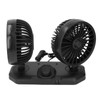 Car Fan Dual Head 24v 360° Adjustable Powerful USB Car
