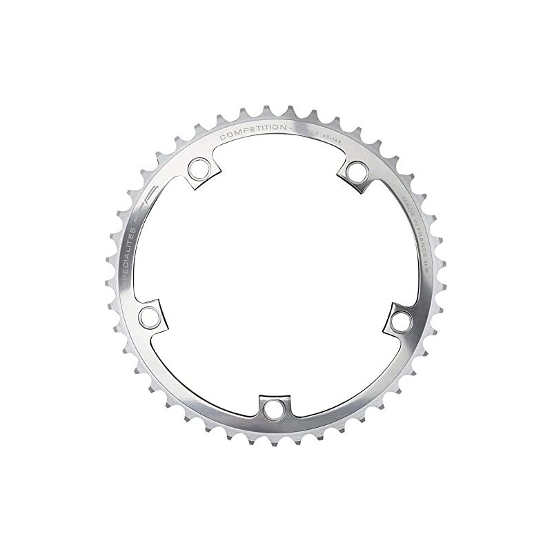 Spécialités TA Unisex's Track Competition 144 PCD 5 Arm Chainring,