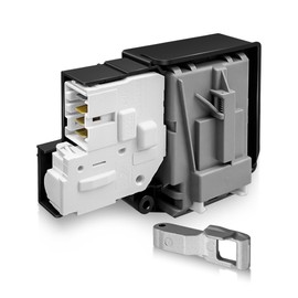 Washer Door Lock Switch EBF61315802 & Washer Door Lock Strike MFG63099101 Assembly Replacement, Compatible with LG and Kenmore Washing Machine Door Switch