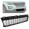 HECASA Front Bumper Lower Grille Grill Compatible with 2016-2017 Ford