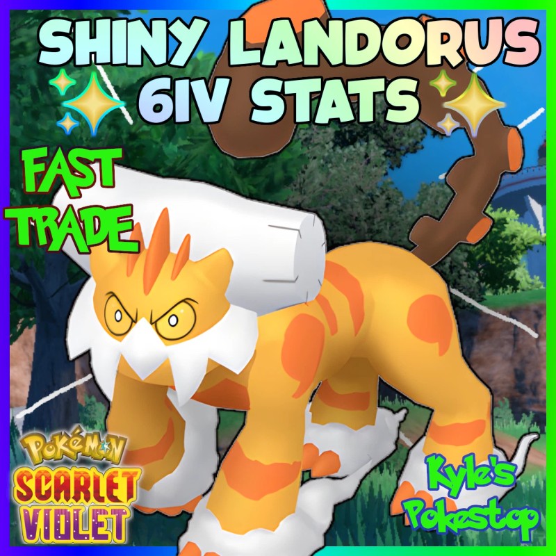 6IV Shiny Thundurus+Enam