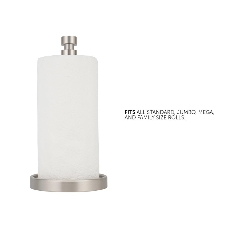 Ivilon Paper Towel Roll Stand - Steady and Easy Tear