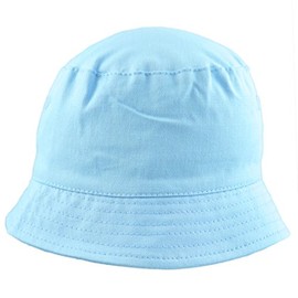 Pesci Baby Boys Girls Bucket Hat Summer Sun Hats (12-18 Months, Blue)