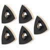 5 Pieces Wool Polishing Pad, Oscillating Polishing Pad with Alloy