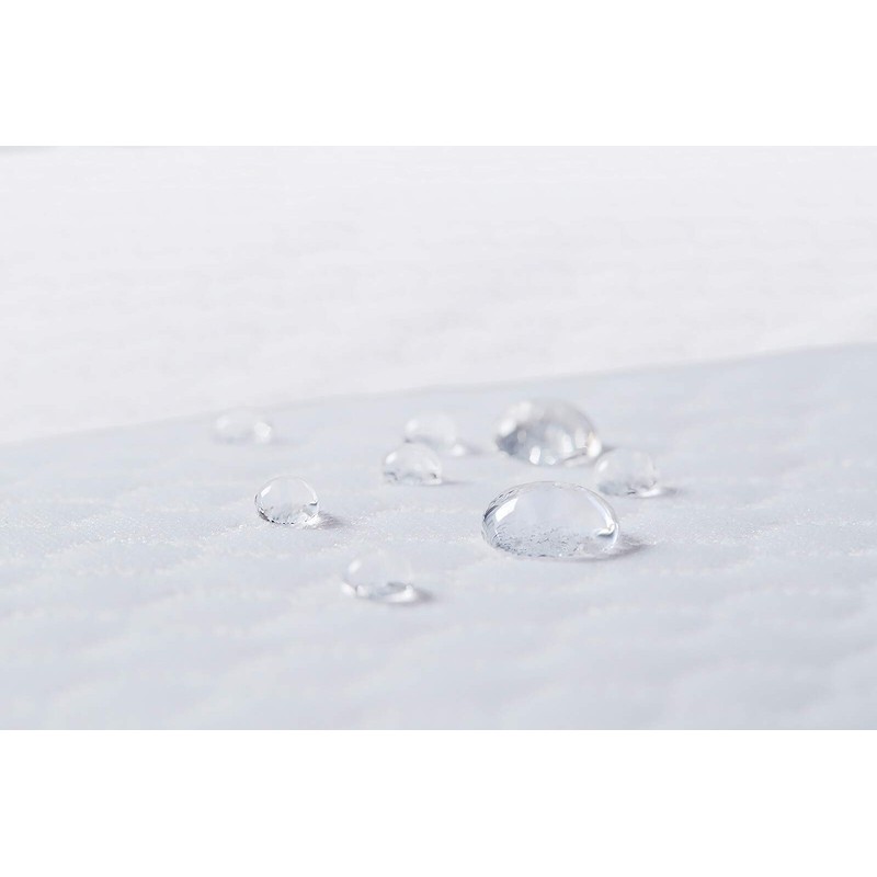 STERLING MILL WATERPROOF ANTI ALLERGY ZIPPED QUILT DUVET PROTECTOR COVER
