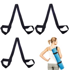 Acpetdr Yoga Mat Strap Yoga Mat Carry Strap Yoga Mat Strap Carry Multipurpose Lightweight Adjustable Loops For All Mat Sizes and Easy To Use Yoga Mat Sling and Holder