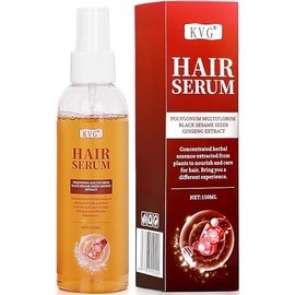 KVG Natural Hair Growth Spray, Hair Growth Products of Hair Loss/Thinning/Damaged/Dry/Flaky/Oily, Hair Loss Treatments for Women & Men (5.07 Fl.Oz)-B